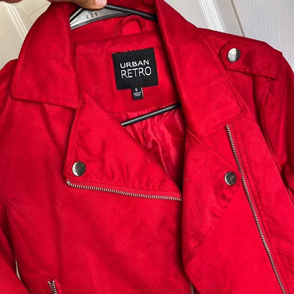 Red Suede Jacket